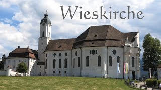 GERMANY Wieskirche pilgrimage church in Steingaden Bavaria 4K [upl. by Milan416]