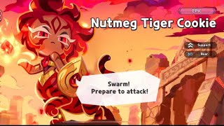 Getting Nutmeg Tiger Cookie No audio [upl. by Annnora]