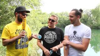 Szene Openair 2015 Antilopen Gang im Interview [upl. by Loris]