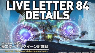 FFXIV Live Letter 84 Details Announced  Thankful for Ultimate This Thanksgiving [upl. by Denny]