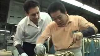 Fabricación de los saxofones Yamaha [upl. by Aihsoek]