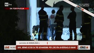 Bari 38enne ucciso per gioco da tre ragazzini  Ore 14 del 15112024 [upl. by Nerrawed]