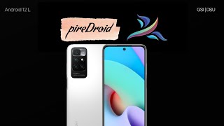 Cara instal gsi pireDroid Android 12L no pc no dual phone menggunakan DSU Sideloader ROOT Required [upl. by Hooker526]