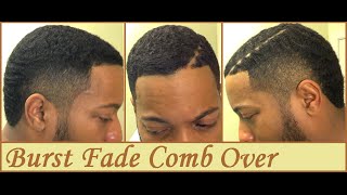 Burst Fade Comb Over Hard Part [upl. by Ynavoeg]