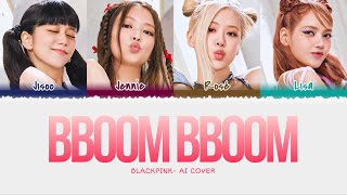 AI COVER BLACKPINK BBOOM BBOOM Original by MOMOLANDofficial [upl. by Zachery]