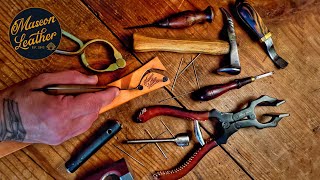 Tools For Leather Craft [upl. by Leonora]