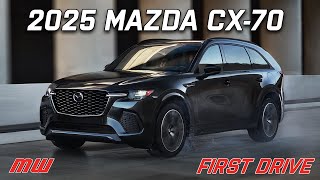 2025 Mazda CX70  MotorWeek First Drive [upl. by Kimmie889]