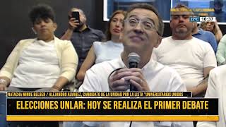 Elecciones UNLaR Hoy se realiza el primer debate [upl. by Hameean634]