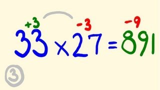 Fast Mental Multiplication Trick  Multiply in your head using base 20 and 30 [upl. by Jezrdna493]