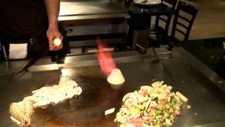 AMAZING Teppanyaki by Master Chef BEST TRICKS [upl. by Brodeur202]