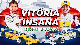 Vitória INSANA de Copersucar F1 Pietro vs Enzo Fittipaldi [upl. by Mikal633]