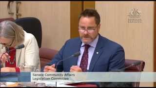 Senate Estimates  Community Affairs Committe FSANZ HempforFood [upl. by Neram]