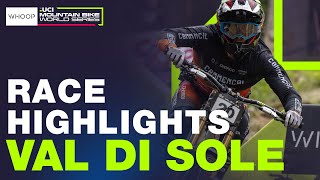 RACE HIGHLIGHTS  Elite Men Val Di Sole UCI Downhill World Cup [upl. by Jerrine]