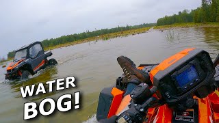 75mph RIP with a Polaris Sportsman XP1000 and General XP1000 [upl. by Munson]