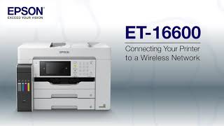 Epson EcoTank Pro ET 16600 Wide Format All in One C11CH72201 [upl. by Retsof]