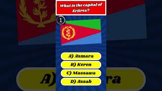 Can You Name the Capital of Eritrea geographyquiz eritrea capitalcities shorts quiz quiztime [upl. by Valle]