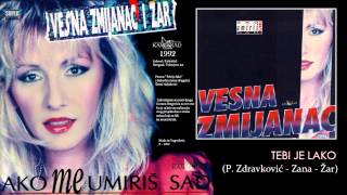 Vesna Zmijanac  Tebi je lako  Audio 1992 [upl. by Ebaj]