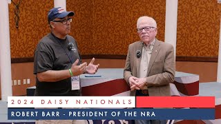 57th Daisy Nationals BB Championship  Robert Barr President of the NRA  Coverage by AirgunWeb [upl. by Adnerol]