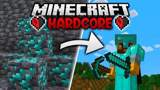 I made diamond Armor in Minecraft Hardcore 2 [upl. by Sagerman]