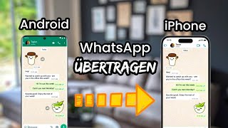 WhatsApp von Android auf iPhone übertragen OHNE ZurücksetzenGoogle Drive Backup auf iPhone  2024 [upl. by Eelyam622]