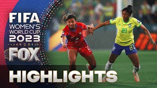 Brazil vs Panama Highlights  2023 FIFA Women’s World Cup [upl. by Hamann]