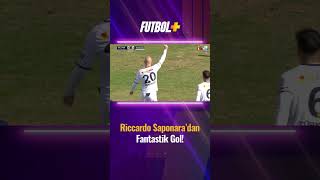 Riccardo Saponaradan fantastik gol  Ziraat Türkiye Kupası [upl. by Kei]