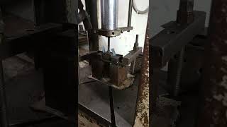 How to make circle patti  pattti bend  hydraulic power press  shorts mrnarayanprasadofficial [upl. by Itirahc]