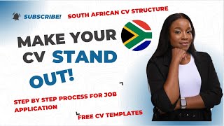 Part 1How to make your CV standout in 2024 in South Africa cvwriting jobapplication jobseeking [upl. by Efren852]