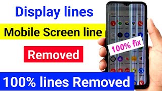 display Line Issue on phone screen  mobile display line problem  mobile phone display line problem [upl. by Enelyar]