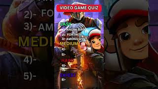 Only a Pro Gamer can Ace this Video game quiz [upl. by Frymire]