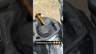 CNG bike gas leaking problem automobile freedom bajaj safetyfirst [upl. by Ylecara]