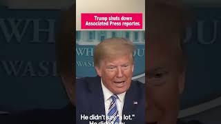 Trump silences AP reporter [upl. by Elga]