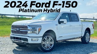 2024 Ford F150 Platinum Plus PowerBoost Hybrid Review [upl. by Nari684]