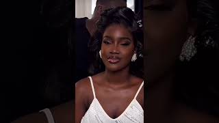 Black skin girl makeuptutorial simplemakeup stunnig [upl. by Nyliac565]