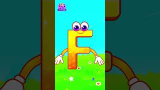 Alphabet Letter F Quickly Learn Phonics phonicssong learning alphabet letter kidslearning [upl. by Elleynod]