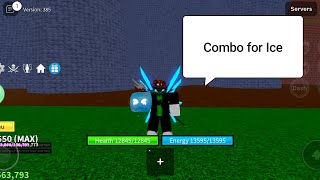 combo for ice blox fruit [upl. by Hardman]