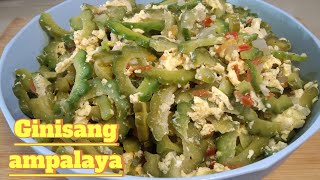 PAANU MAG LUTO NG GINISANG AMPALAYA PINOY RECIPE ginisangampalaya recipe cooking pinoyfood [upl. by Amian269]