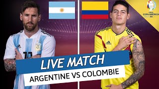 🔴🔵🇩🇿 DIRECT  LIVE  ARGENTINE  COLOMBIE  MESSI ENFIN UN TITRE  DEMI FINALE COPA AMERICA [upl. by Marley]