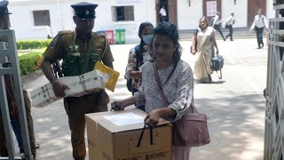 Ballot boxes taken to polling centers under tight security [upl. by Oicnanev]