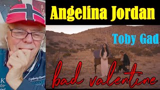 Angelina Jordan  Bad Valentine in the desert Jazzy version with Lyrics  Toby Gad at piano [upl. by Ula]