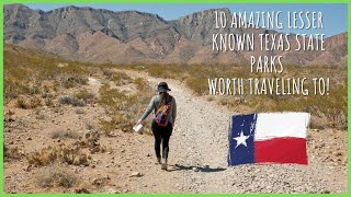 10 Amazing Lesser Known Texas State Parks Worth Traveling To [upl. by Nnaeerb]