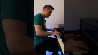 Michael Bublé  Sway piano cover shahrouz dowlatshahi shorts [upl. by Corydon22]