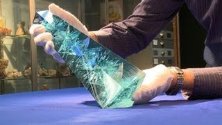 Worlds largest cut aquamarine displayed at Smithsonian [upl. by Enylecoj]