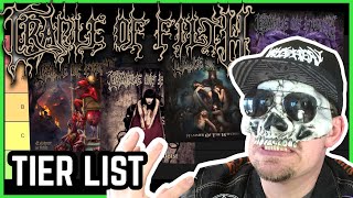 CRADLE OF FILTH Albums RANKED Best To WORST [upl. by Johanna]