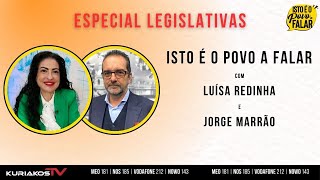 Legislativas 2024  Luísa Redinha e Jorge Marrão [upl. by Akirdnas545]