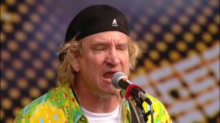 Joe Walsh  Rocky Mountain Way  Eric Claptons Crossroads Festival [upl. by Inalaeham875]