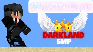 MY APPLICATION VIDEO FOR DARK LAND SMP [upl. by Ravi]