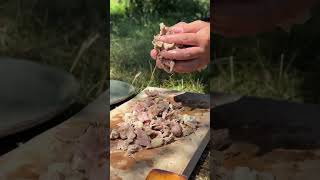 Elbasan tava yemeği  so traditional meat yummy yummyfood food [upl. by Idnor]