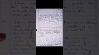 Opportunity Cost Theory Handwritten Notes ShortsEcoNotes [upl. by Anagrom]