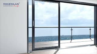 Aluminium alloy sliding door installation video [upl. by Aihgn]